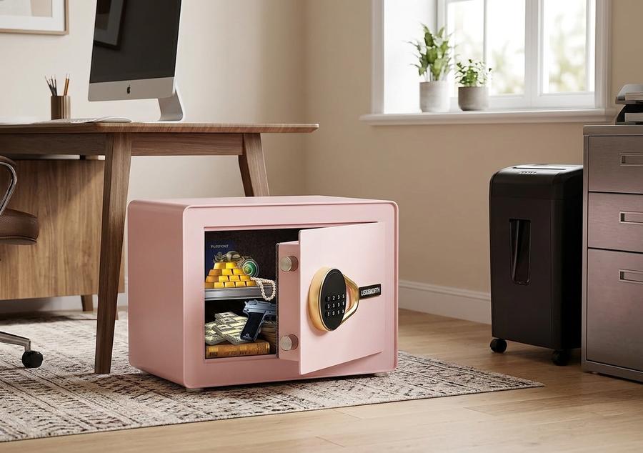 Locksworth 1.0 Cu Ft Pink Safe